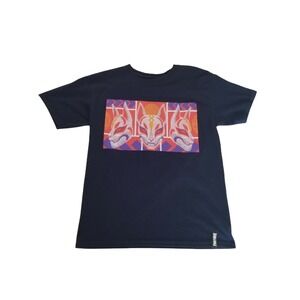FORTNITE Boy's Youth Size XL 14/16 Graphic T-Shirt Top Drift Character Navy